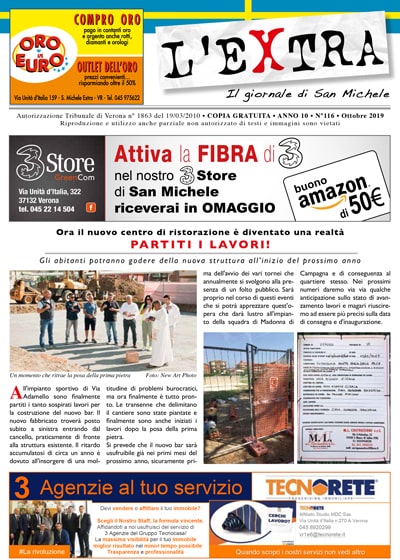 L'Extra - Il giornale di San Michele 2019-10
